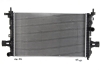 Радиатор охлаждения OPEL ASTRA H(04-) (выр-во) NISSENS 630744 (фото 1)