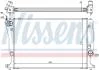 Радіатор охолоджування NISSENS 64666A (фото 6)
