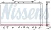 Радіатор охолодження TOYOTA CAMRY (96-) 2.2 i (вир-во Nissens) NISSENS 646991 (фото 1)