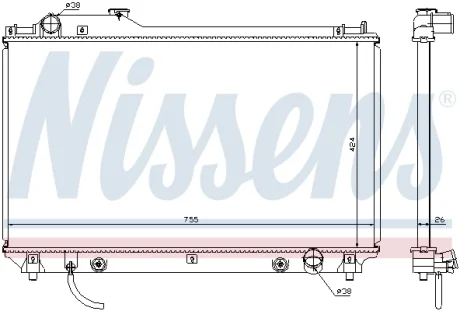 Радиатор NISSENS 64764