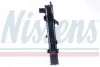 Радіатор охолоджування NISSENS 66708 (фото 4)