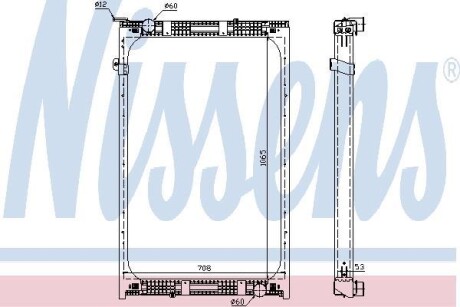 Радіатор NISSENS 67171