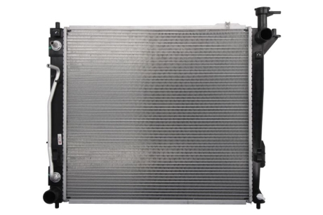 Радиатор охлаждения двигателя Hyundai Santa Fe 10- (выр-во) NISSENS 675046 (фото 1)
