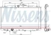 Радиатор NISSENS 68604 (фото 1)