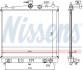 Радиатор системы охлаждения NISSENS 68700A (фото 6)