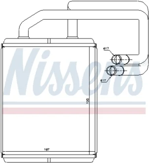 Обогреватель NISSENS 77528