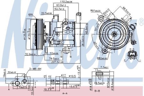 Компресор кондиціонера NISSENS 890159