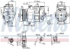 Компресор кондиціонера First Fit NISSENS 890550 (фото 1)