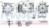 Компрессор кондиционера First Fit NISSENS 890780 (фото 1)
