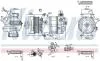 FORD Компресор кондиціонера ECOSPORT, FIESTA VII, TOURNEO COURIER B460 NISSENS 890786 (фото 1)