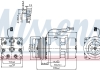 Компресор кондиціонера NISSENS 89141 (фото 5)
