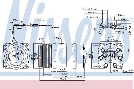 Компресор кондиціонера NISSENS 899930