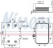 Радиатор масляный NISSENS 91445 (фото 4)