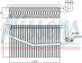 DB Випарник W203, W463 02- NISSENS 92245 (фото 6)