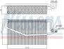 DB Випарник W203, W463 02- NISSENS 92245 (фото 6)