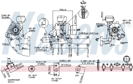 Турбокомпресор First Fit NISSENS 93181