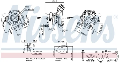 Турбокомпресор First Fit NISSENS 93233