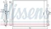 Радиатор кондиционера NISSENS 940217 (фото 1)