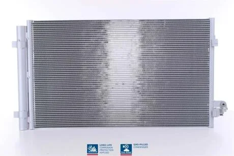 Радіатор кондиціонера NISSENS 940750