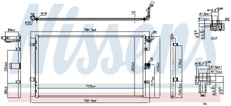 Радіатор кондиціонера NISSENS 940902