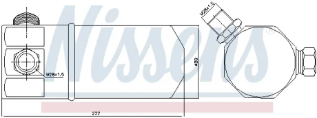 Осушитель кондиционера NISSENS 95117