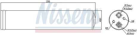 Осушитель кондиционера NISSENS 95241