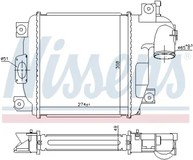 Интеркуллер NISSENS 961424