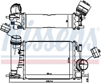 Интеркуллер NISSENS 961521