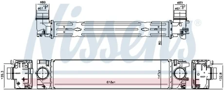 Інтеркулер NISSENS 961540