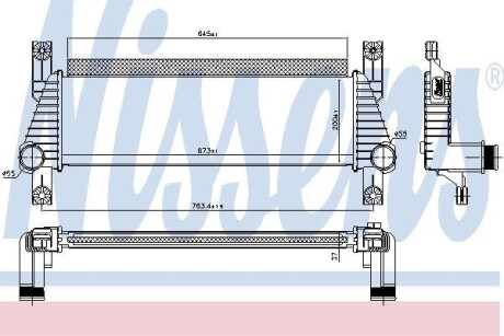 Интеркуллер NISSENS 96222