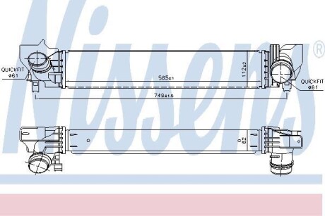 Интеркуллер NISSENS 96379