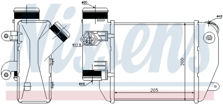 Интеркуллер NISSENS 96576