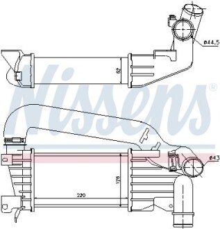 Интеркуллер NISSENS 96592