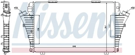 Інтеркулер NISSENS 96646