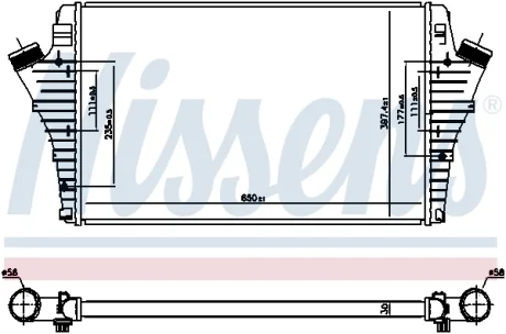 Інтеркулер NISSENS 96647