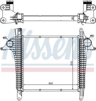 Інтеркулер NISSENS 97057