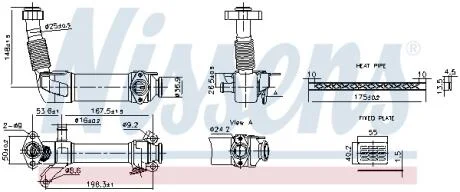 Рециркуляція відпрацьов. газів NISSENS 989280