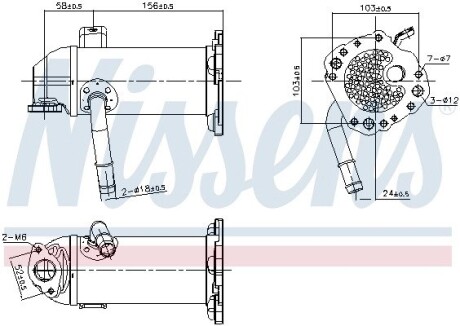 Клапан рециркуляции ВГ (EGR) First Fit NISSENS 989431