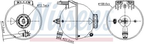 Расширительный бачок NISSENS 996309