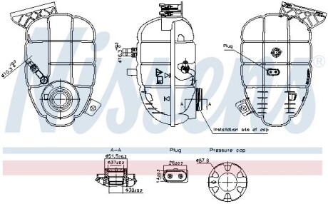 Расширительный бак охлаждения NISSENS 996325