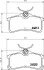 Колодки тормозные дисковые задние Toyota Avensis, Corolla 1.4, 1.6, 1.8, 2.0 (99-03) NISSHINBO NP1103 (фото 1)