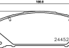 Колодки гальмівні дискові передні Strong Ceramic Lexus RX 350, 450 (08-)/Lexus NX 200t, 300h (14-)/RAV-4 2.0 (15-) NISSHINBO NP1109SC (фото 1)