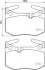 Колодки тормозные дисковые задние Lexus GS (11-), RC (14-) NISSHINBO NP1147 (фото 1)