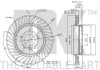 Гальмівний диск NK 201545 (фото 3)