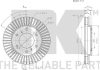Тормозной диск NK 203059 (фото 3)