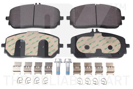 Гальмівні дискові колодки, комплект NK 2233104