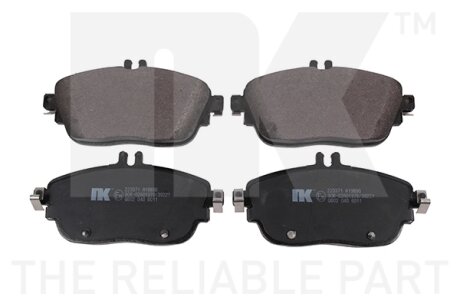 Гальмівні дискові колодки, комплект NK 223371