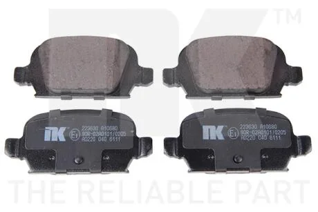 Колодки тормозные дисковые NK 223630