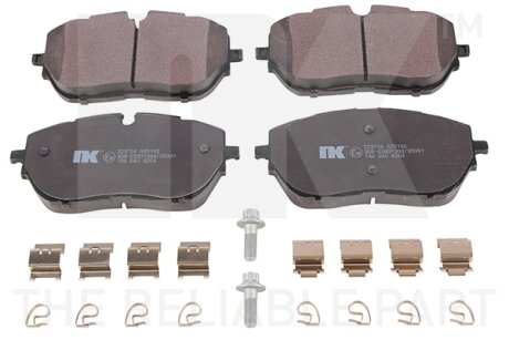 Гальмівні дискові колодки, комплект NK 223758
