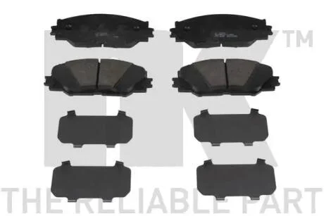 Колодки гальм дискових NK 224575